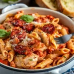 chicken and chorizo pasta