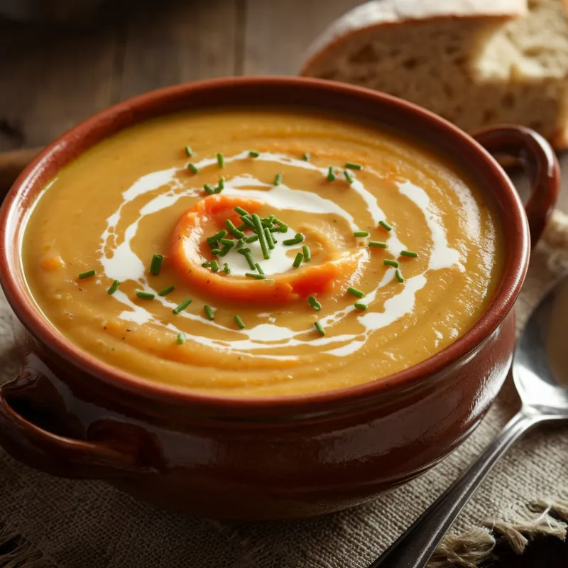 carrot and parsnip soup