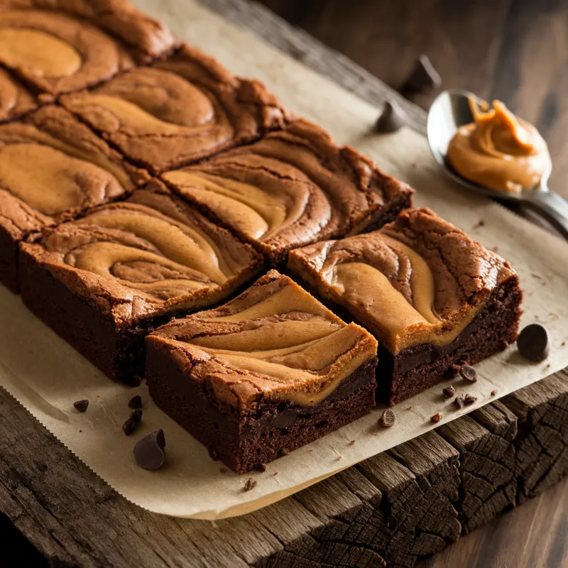 peanut butter brownies