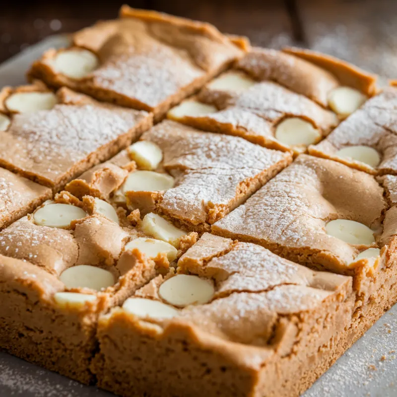 white brownies