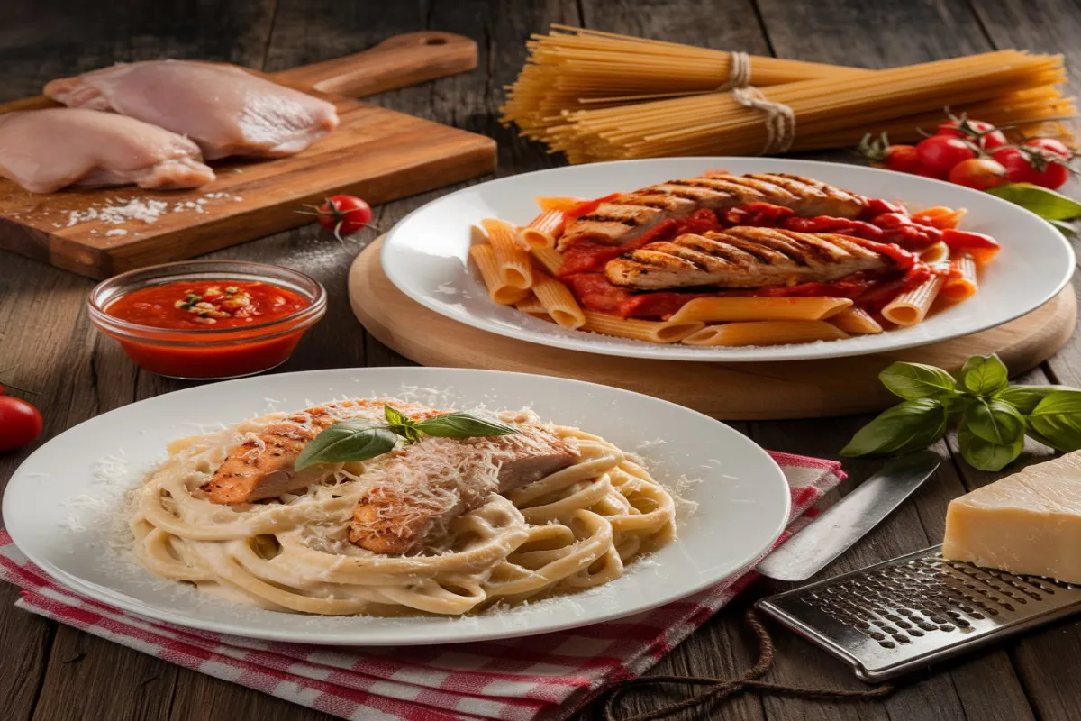 italian pasta with chicken recipes