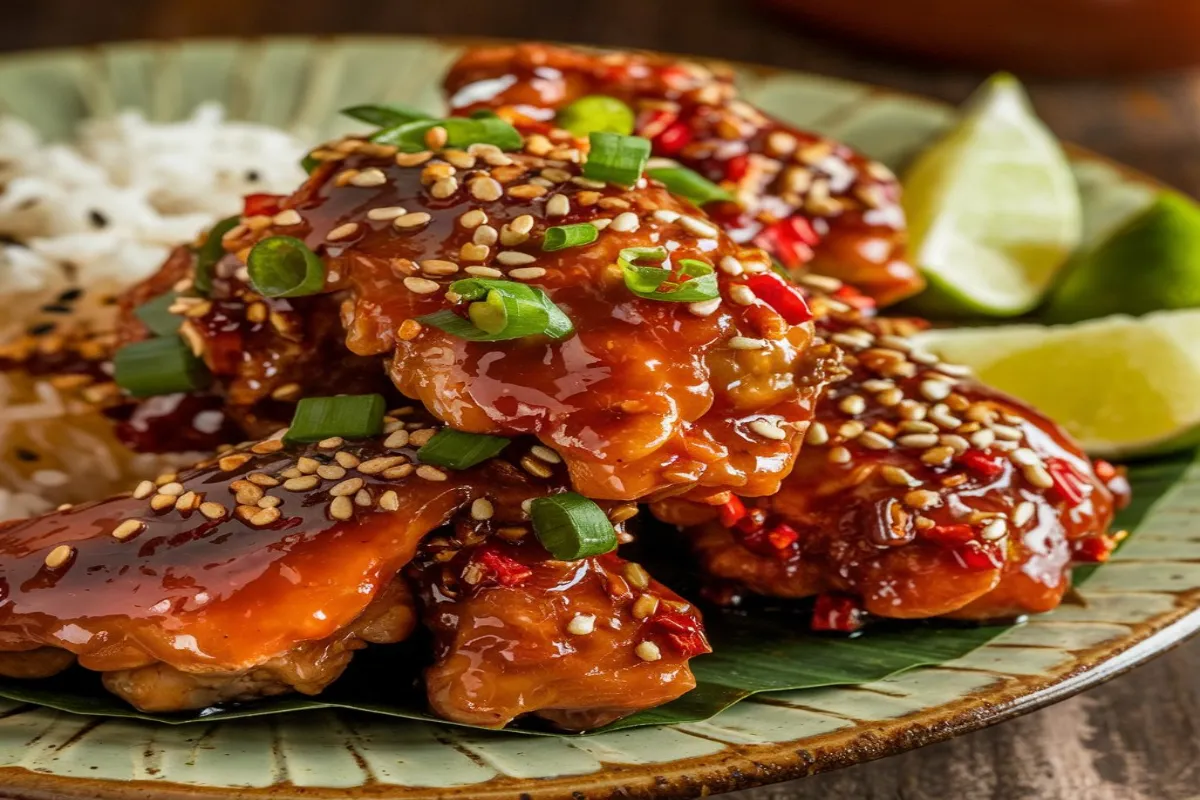 Sticky Chilli Chicken