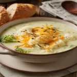 broccoli and cauliflower soup