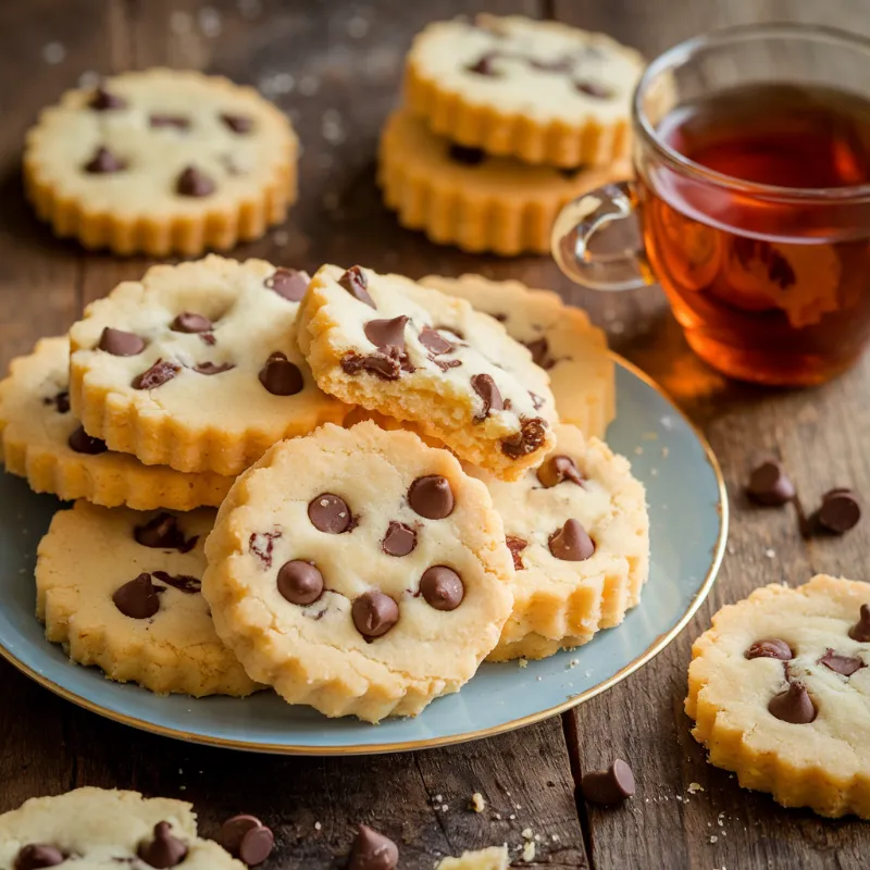 chocolate chip shortbread recipe