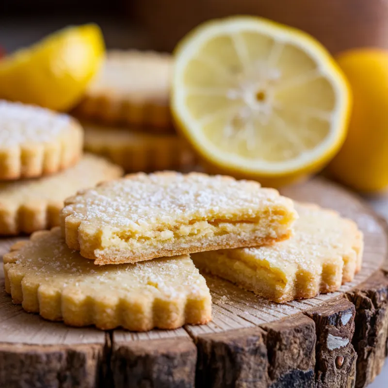 lemon shortbread recipe