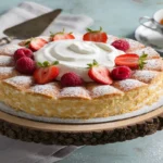 milk cake with condensed milk