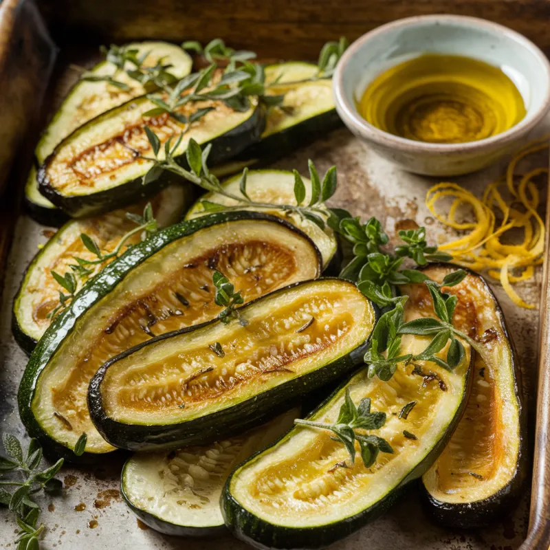 roasted courgette recipes