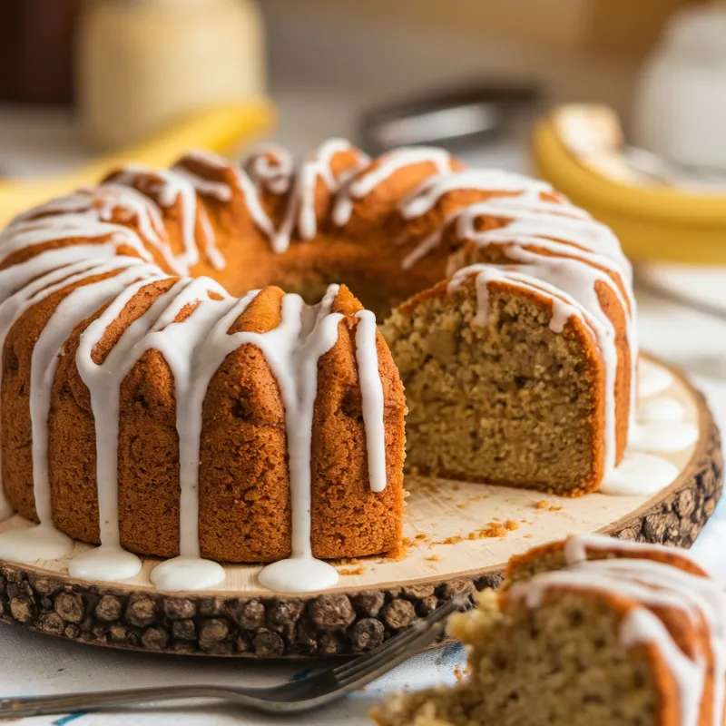 vegetarian banana cake